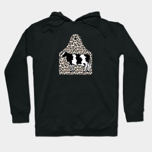 Cheetah Ear Tag - Holstein - NOT FOR RESALE WITHOUT PERMISSION Hoodie